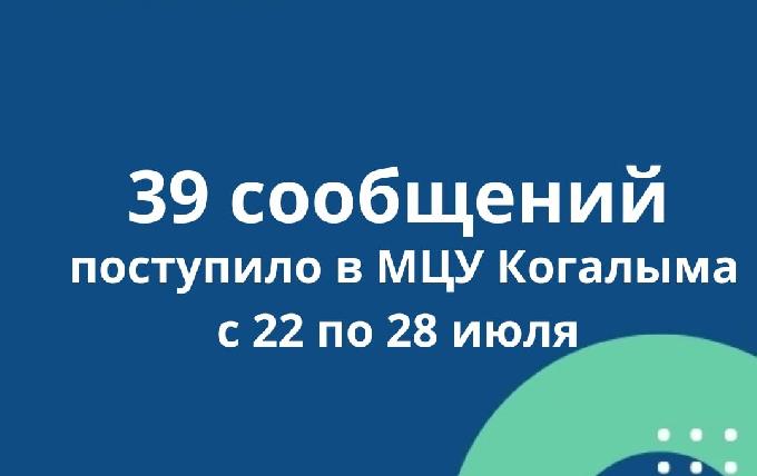 МЦУ Когалыма информирует