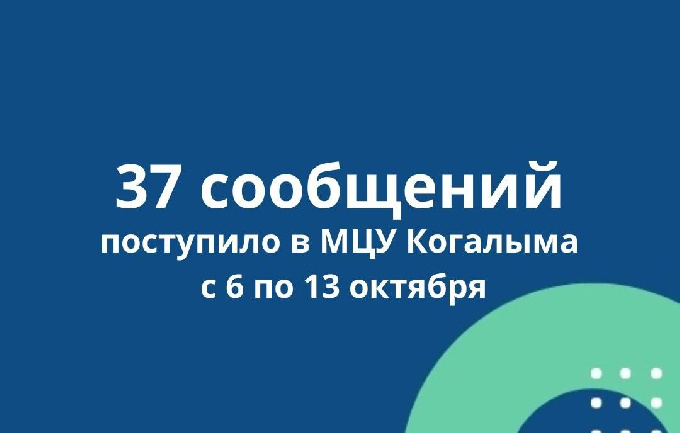 МЦУ Когалыма информирует