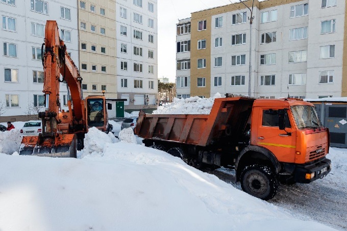 Уборка снега 