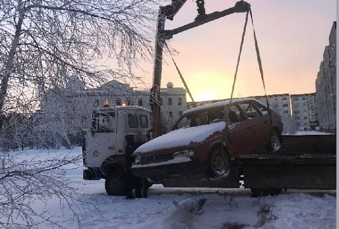 Вывоз разукомплектованного транспорта