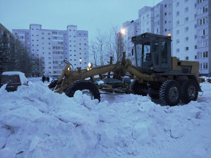 Уборка снега