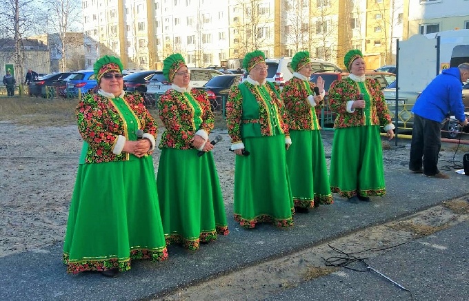 Праздник Победы прямо во дворе!