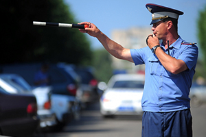 Поздравление главы города Когалыма Николая Пальчикова с Днем ГИБДД 